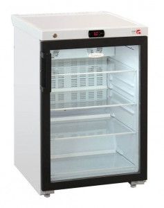 Шкаф холодильный Бирюса B154DNZ черная дверь
